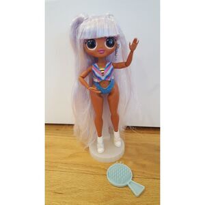 LOL Surprise OMG Kitty K‎ Fashion doll 9" Silver/white hair, accessories